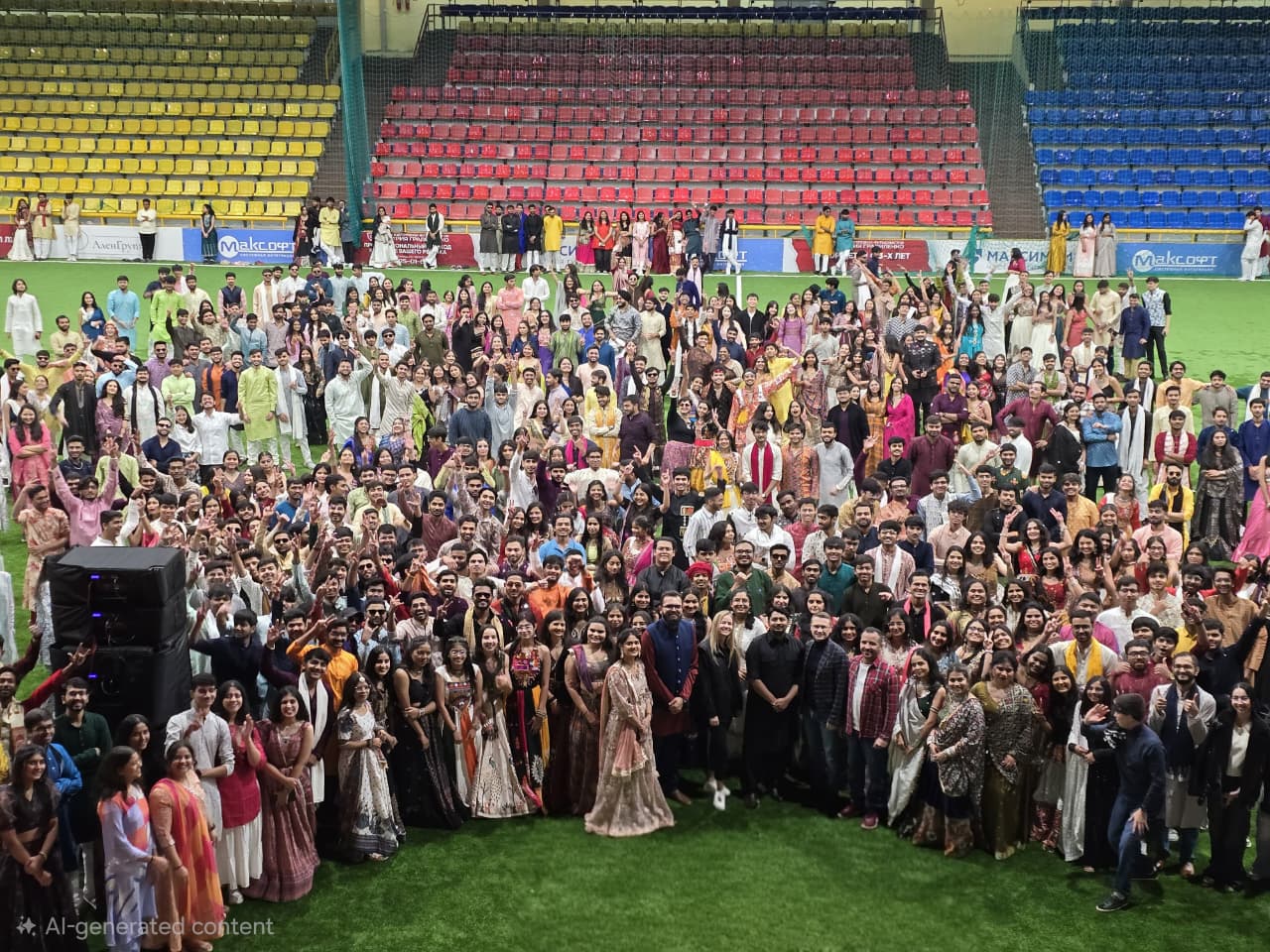 Иностранные студенты ПГУ отметили индийский праздник «Навратри».